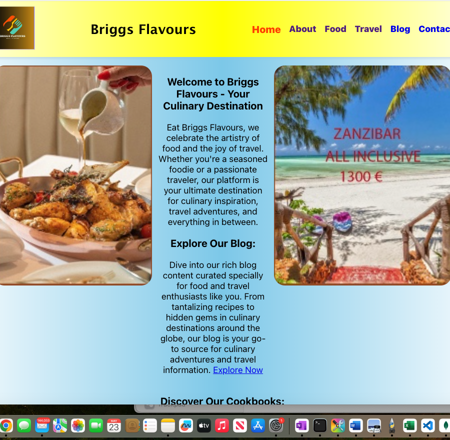 Briggs flavour website